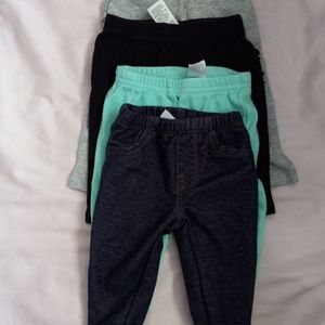 4 pair of pants in good condition)